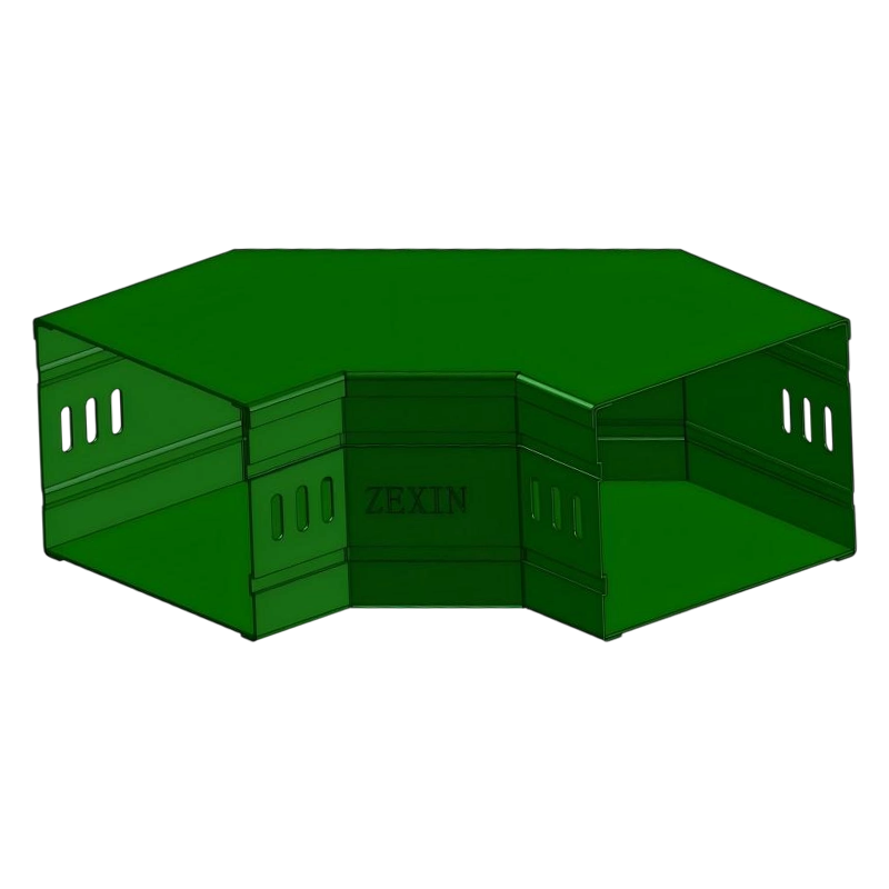 Chemin de câbles FRP horizontal 90° coude