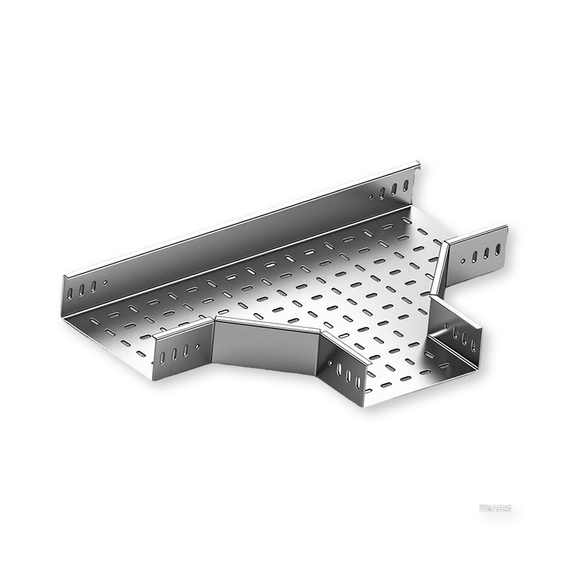Té perforé pour chemin de câbles